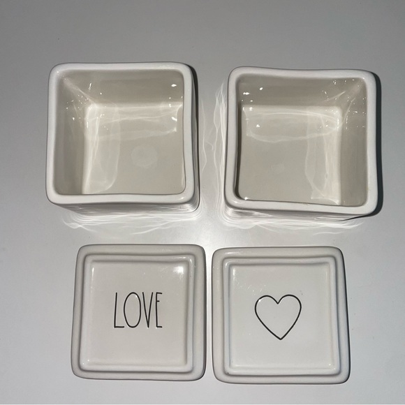 Rae Dunn Set of 2 Jewelry Boxes - Picture 3 of 8